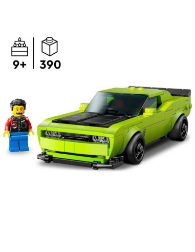 LEGO Speed Champions 77237 Voiture de Sport Dodge Challenger SRT Hellcat - Jouet des 9 ans – LEGO (Jeu D'assemblage - Jeu De Construction - Jeu De Manipu) | STORE PRO SHOP 