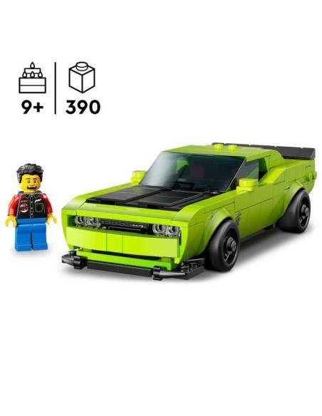 LEGO Speed Champions 77237 Voiture de Sport Dodge Challenger SRT Hellcat - Jouet des 9 ans – LEGO (Jeu D'assemblage - Jeu De Construction - Jeu De Manipu) | STORE PRO SHOP 