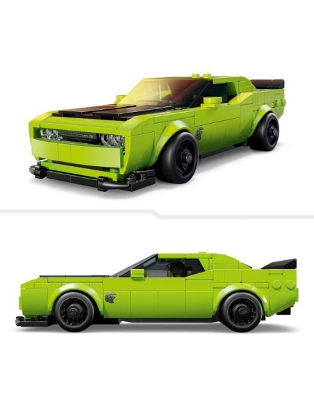 LEGO Speed Champions 77237 Voiture de Sport Dodge Challenger SRT Hellcat - Jouet des 9 ans – LEGO (Jeu D'assemblage - Jeu De Construction - Jeu De Manipu) | STORE PRO SHOP 