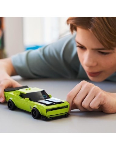 LEGO Speed Champions 77237 Voiture de Sport Dodge Challenger SRT Hellcat - Jouet des 9 ans – LEGO (Jeu D'assemblage - Jeu De Construction - Jeu De Manipu) | STORE PRO SHOP 
