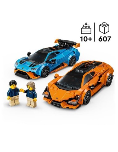 LEGO Speed Champions 77238 Lamborghini Revuelto et Huracán STO - Jouet Voiture des 10 ans – LEGO (Jeu D'assemblage - Jeu De Construction - Jeu De Manipu) | STORE PRO SHOP 
