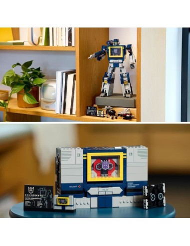 LEGO Icons 10358 Transformers : Soundwave - Set de Construction pour Adulte - Maquette – LEGO (Jeu D'assemblage - Jeu De Construction - Jeu De Manipu) | STORE PRO SHOP 