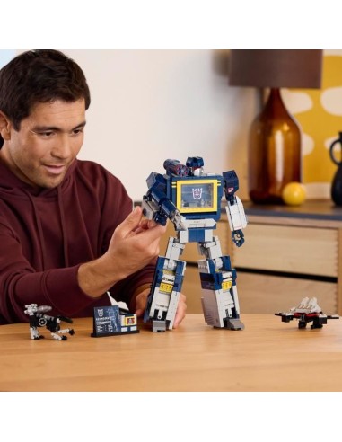 LEGO Icons 10358 Transformers : Soundwave - Set de Construction pour Adulte - Maquette – LEGO (Jeu D'assemblage - Jeu De Construction - Jeu De Manipu) | STORE PRO SHOP 