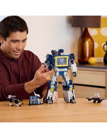 LEGO Icons 10358 Transformers : Soundwave - Set de Construction pour Adulte - Maquette – LEGO (Jeu D'assemblage - Jeu De Construction - Jeu De Manipu) | STORE PRO SHOP 