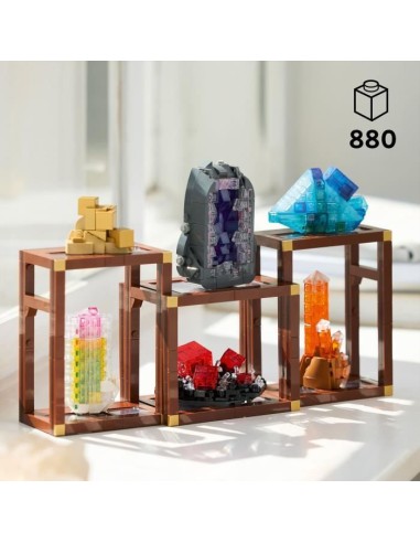 LEGO Ideas 21362 Collection de Minéraux - Set de Construction pour Adulte - Décoration – LEGO (Jeu D'assemblage - Jeu De Construction - Jeu De Manipu) | STORE PRO SHOP 