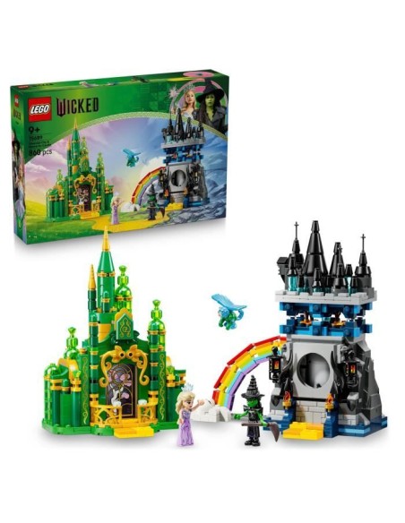 LEGO Wicked 75689 Emerald City et le Château de Kiamo Ko - Jouet de Construction des 9 ans – LEGO (Jeu D'assemblage - Jeu De Construction - Jeu De Manipu) | STORE PRO SHOP 