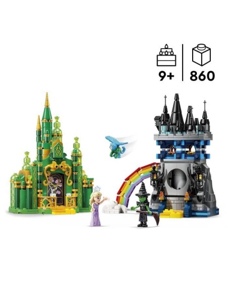 LEGO Wicked 75689 Emerald City et le Château de Kiamo Ko - Jouet de Construction des 9 ans – LEGO (Jeu D'assemblage - Jeu De Construction - Jeu De Manipu) | STORE PRO SHOP 