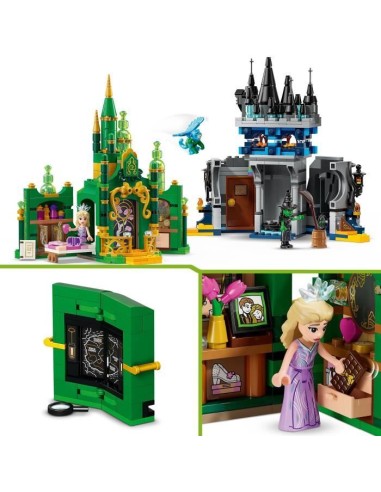 LEGO Wicked 75689 Emerald City et le Château de Kiamo Ko - Jouet de Construction des 9 ans – LEGO (Jeu D'assemblage - Jeu De Construction - Jeu De Manipu) | STORE PRO SHOP 