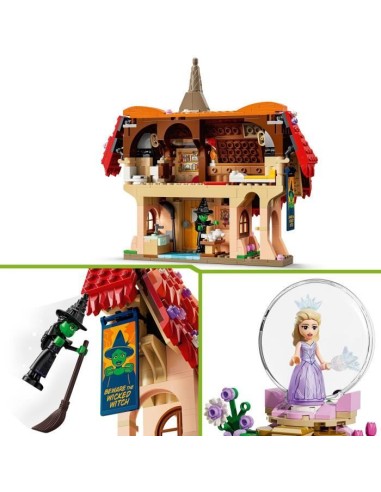 LEGO Wicked 75690 Glinda et Elphaba au Pays des Munchkins - Jeu de Construction des 9 ans – LEGO (Jeu D'assemblage - Jeu De Construction - Jeu De Manipu) | STORE PRO SHOP 