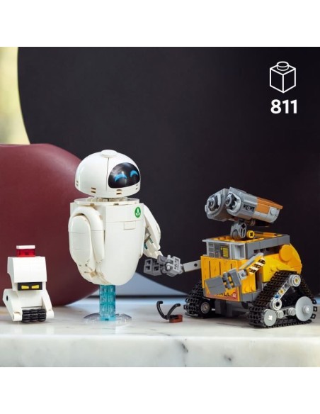 LEGO | Disney et Pixar 43279 WALL-E et EVE - Set de Construction DIY pour Adulte - Cadeau – LEGO (Jeu D'assemblage - Jeu De Construction - Jeu De Manipu) | STORE PRO SHOP 