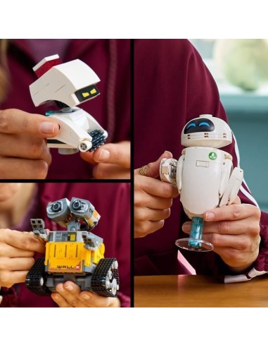 LEGO | Disney et Pixar 43279 WALL-E et EVE - Set de Construction DIY pour Adulte - Cadeau – LEGO (Jeu D'assemblage - Jeu De Construction - Jeu De Manipu) | STORE PRO SHOP 