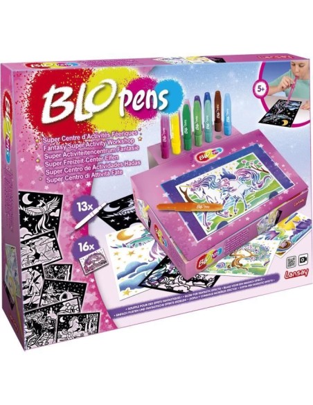 LANSAY - BLOPENS - Super Centre d'Activités Féeriques - Activités Artistiques - Dessin et Coloriage - Des 5 ans – LANSAY () | STORE PRO SHOP 