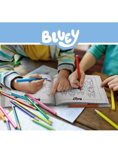 Ecole de dessin - Bluey drawing school - Kit complet pour apprendre a dessiner - LISCIANI – LISCIANI GIOCHI (Jeu De Coloriage - Dessin - Pochoir) | STORE PRO SHOP 