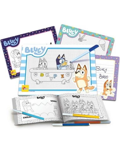 Ecole de dessin - Bluey drawing school - Kit complet pour apprendre a dessiner - LISCIANI – LISCIANI GIOCHI (Jeu De Coloriage - Dessin - Pochoir) | STORE PRO SHOP 