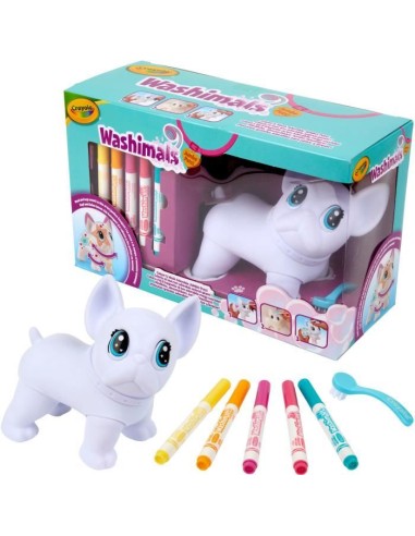 Coloriage - CRAYOLA - Washimals Jumbo Dog - Chien géant lavable a personnaliser Des 3 ans – CRAYOLA () | STORE PRO SHOP 
