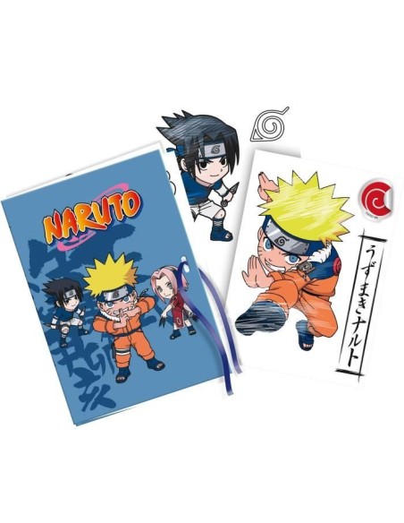 Magic Lign - LANSAY - Coffret Repro Naruto - 100 illustrations - Des 7 ans – LANSAY (Jeu De Coloriage - Dessin - Pochoir) | STORE PRO SHOP 