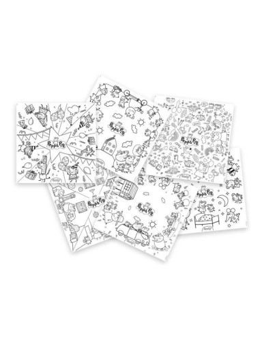 Smoby - Recharge Coloriages pour la Kid table créative - 10 feuilles de coloriages Peppa Pig – SMOBY () | STORE PRO SHOP 