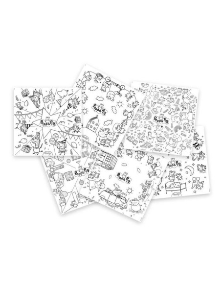 Smoby - Recharge Coloriages pour la Kid table créative - 10 feuilles de coloriages Peppa Pig – SMOBY () | STORE PRO SHOP 