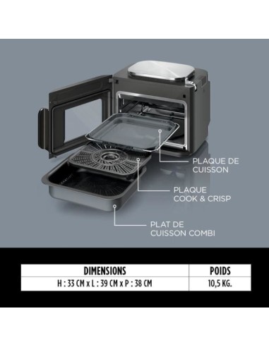 Combi Multicuiseur, four et friteuse sans huile - NINJA - SFP700EU - 12-en-1 - 1780 W - Gris – NINJA (Friteuse) | STORE PRO SHOP 