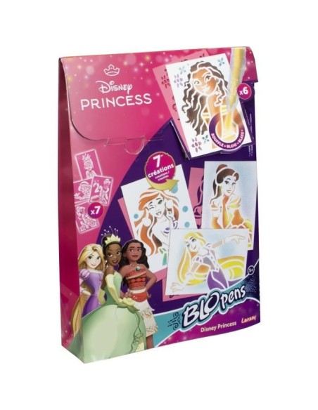 Blopens - LANSAY - Disney Princess - 7 pochoirs - Des 5 ans – LANSAY () | STORE PRO SHOP 