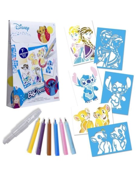 Blopens - LANSAY - Les héros Disney - 7 pochoirs - Des 5 ans – LANSAY () | STORE PRO SHOP 