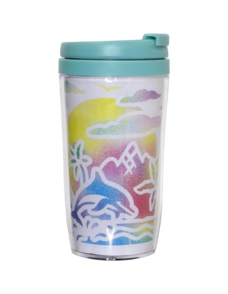 Blopens - LANSAY - Créa'mug - 9 pochoirs - 1 mug - Des 6 ans – LANSAY (Jeu De Coloriage - Dessin - Pochoir) | STORE PRO SHOP 