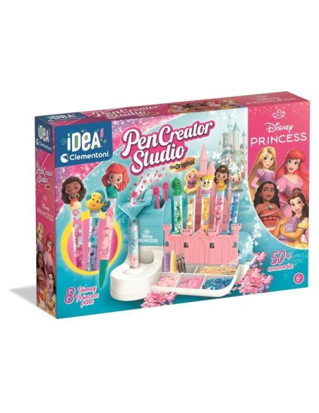 CLEMENTONI - Crée tes stylos - Princesses – CLEMENTONI (Jeu De Coloriage - Dessin - Pochoir) | STORE PRO SHOP 
