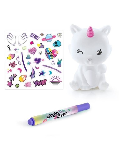 Canal Toys Style 4 Ever - Mini Figurine Lumineuse a Décorer Déco DIY - Loisirs Créatifs pour Enfant - OFG 267 - Canal Toys – CANAL TOYS (Jeu De Coloriage - Dessin - Pochoir) | STORE PRO SHOP 