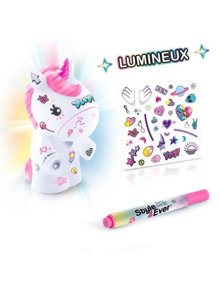 Canal Toys Style 4 Ever - Mini Figurine Lumineuse a Décorer Déco DIY - Loisirs Créatifs pour Enfant - OFG 267 - Canal Toys – CANAL TOYS (Jeu De Coloriage - Dessin - Pochoir) | STORE PRO SHOP 