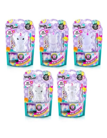 Canal Toys Style 4 Ever - Mini Figurine Lumineuse a Décorer Déco DIY - Loisirs Créatifs pour Enfant - OFG 267 - Canal Toys – CANAL TOYS (Jeu De Coloriage - Dessin - Pochoir) | STORE PRO SHOP 