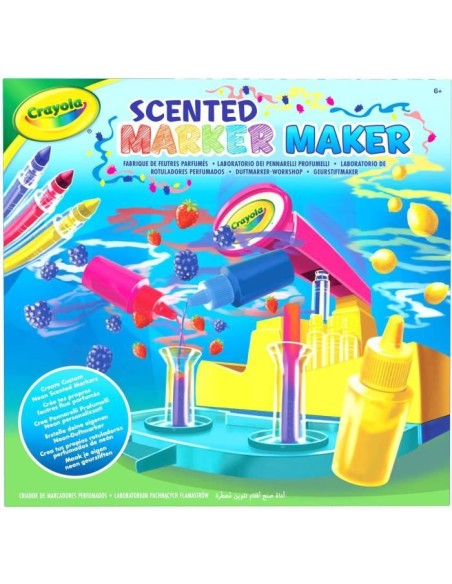 Fabrique de feutres parfumés - CRAYOLA - Scented Marker Maker - Des 6 ans – CRAYOLA (Jeu De Coloriage - Dessin - Pochoir) | STORE PRO SHOP 