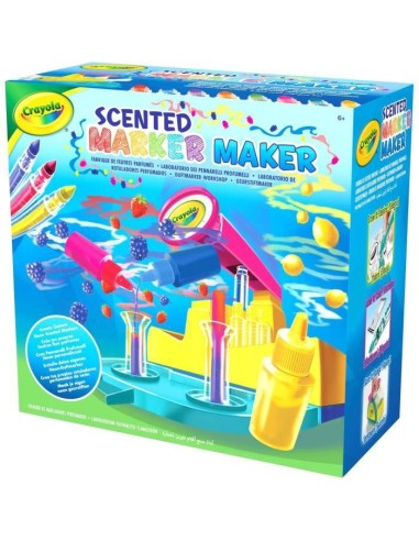Fabrique de feutres parfumés - CRAYOLA - Scented Marker Maker - Des 6 ans – CRAYOLA (Jeu De Coloriage - Dessin - Pochoir) | STORE PRO SHOP 