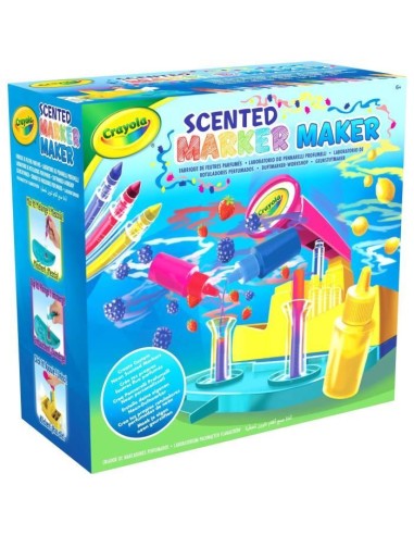 Fabrique de feutres parfumés - CRAYOLA - Scented Marker Maker - Des 6 ans – CRAYOLA (Jeu De Coloriage - Dessin - Pochoir) | STORE PRO SHOP 
