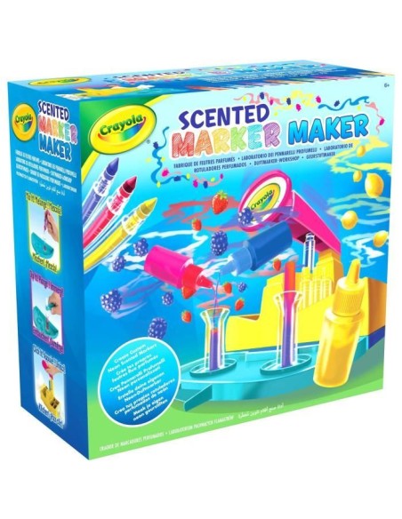 Fabrique de feutres parfumés - CRAYOLA - Scented Marker Maker - Des 6 ans – CRAYOLA (Jeu De Coloriage - Dessin - Pochoir) | STORE PRO SHOP 