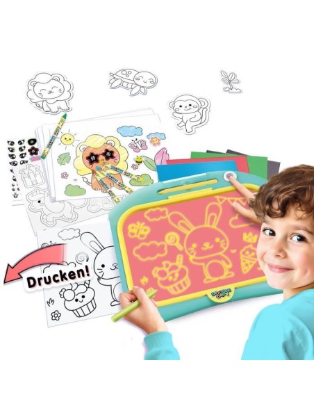 Canal Toys -Doodle Copy  - LIT 004 – CANAL TOYS (Jeu De Coloriage - Dessin - Pochoir) | STORE PRO SHOP 