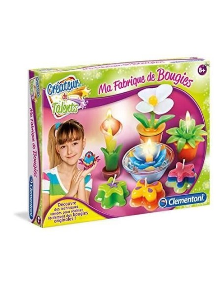 CLEMENTONI Créateur de talents - Ma Fabrique a Bougies - Loisirs créatifs – CLEMENTONI (Jeu De Creation Bougie) | STORE PRO SHOP 
