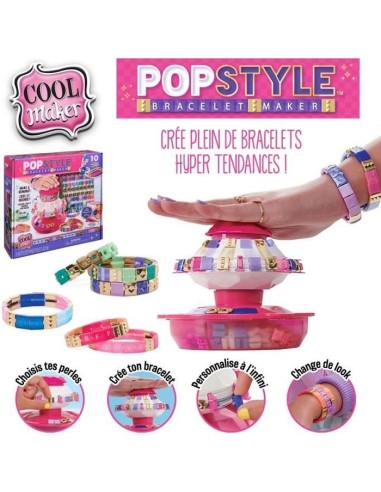 Machine a Bracelets Cool Maker - Jusqu'a 10 Bracelets - SPIN MASTER – SPIN MASTER (Jeu De Creation De Bijoux) | STORE PRO SHOP 