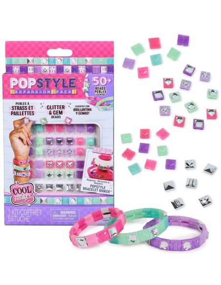 SPIN MASTER COOL MAKER - POP STYLE PACK STRASS ET PAILLETTES Pop Style Machine a Bracelets – SPIN MASTER (Jeu De Creation De Bijoux) | STORE PRO SHOP 