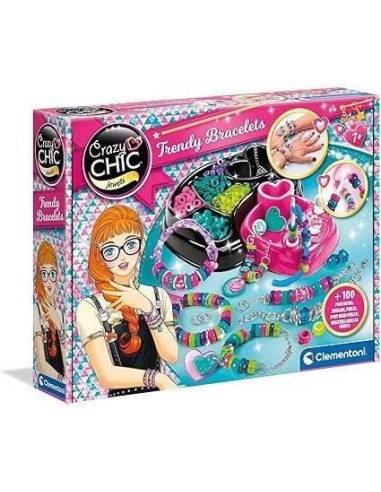 Clementoni - Crazy Chic - Rainbow bracelets – CLEMENTONI (Jeu De Creation De Bijoux) | STORE PRO SHOP 