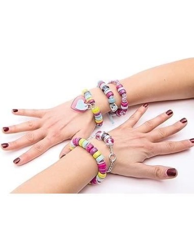 Clementoni - Crazy Chic - Rainbow bracelets – CLEMENTONI (Jeu De Creation De Bijoux) | STORE PRO SHOP 