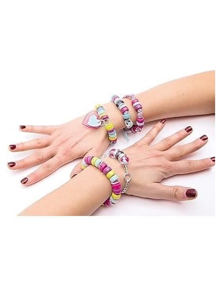 Clementoni - Crazy Chic - Rainbow bracelets – CLEMENTONI (Jeu De Creation De Bijoux) | STORE PRO SHOP 