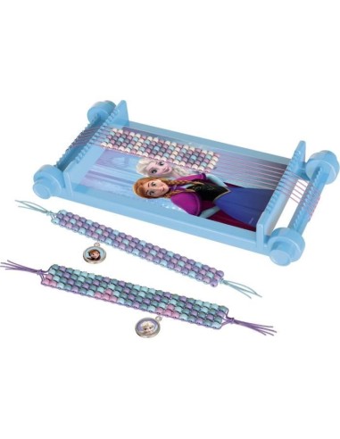 Métier a tisser - LANSAY - LA REINE DES NEIGES - Des 5 ans – LANSAY (Jeu De Creation De Bijoux) | STORE PRO SHOP 