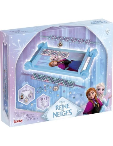 Métier a tisser - LANSAY - LA REINE DES NEIGES - Des 5 ans – LANSAY (Jeu De Creation De Bijoux) | STORE PRO SHOP 