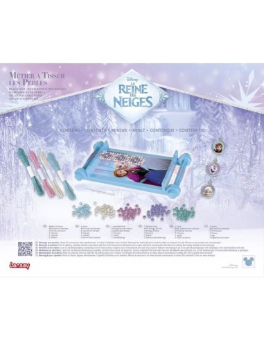 Métier a tisser - LANSAY - LA REINE DES NEIGES - Des 5 ans – LANSAY (Jeu De Creation De Bijoux) | STORE PRO SHOP 