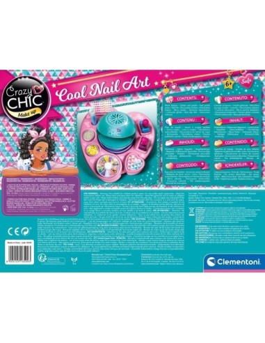 Clementoni - Crazy Chic - Cool nail art - Atelier des ongles – CLEMENTONI (Jeu De Creation Maquillage) | STORE PRO SHOP 
