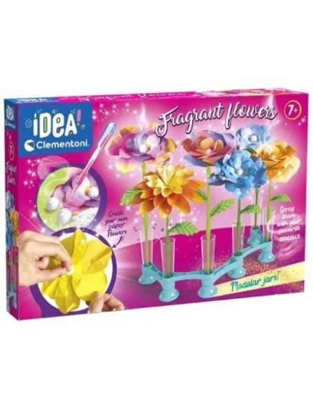 CLEMENTONI - Fleurs parfumées a créer - 7 créations - IDEA - Des 7ans – CLEMENTONI (Jeu De Creation Parfum) | STORE PRO SHOP 