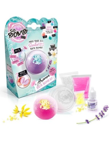 CANAL TOYS - So DIY - Kit a l'unité pour bombe de bain effervescente - Aromathérapie - So Bomb - Bath Bomb 1 pack - BBD 038 – CANAL TOYS () | STORE PRO SHOP 