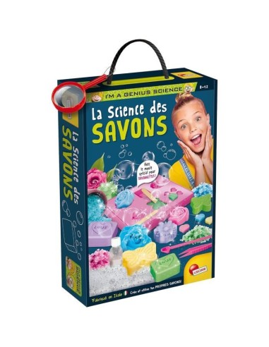 Kit de création de savons personnalisés - Génius Science - LISCIANI – LISCIANI GIOCHI (Jeu De Creation Savon) | STORE PRO SHOP 