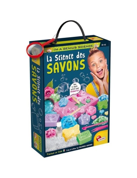Kit de création de savons personnalisés - Génius Science - LISCIANI – LISCIANI GIOCHI (Jeu De Creation Savon) | STORE PRO SHOP 