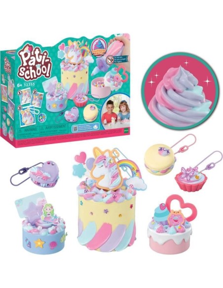 Le coffret Arc-en-ciel Deluxe - Pati School - EPOCH - Activité créative non alimentaire avec décorations – EPOCH (Jeu De Cuisine Creative - Jeu Culinaire) | STORE PRO SHOP 